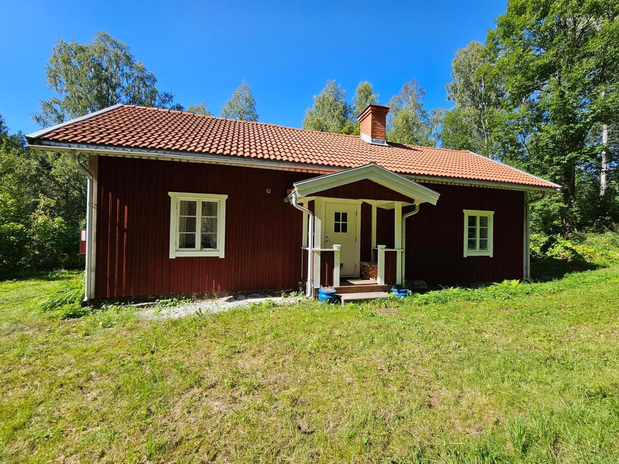 Romme Stugby Hotel Borlänge Exterior foto