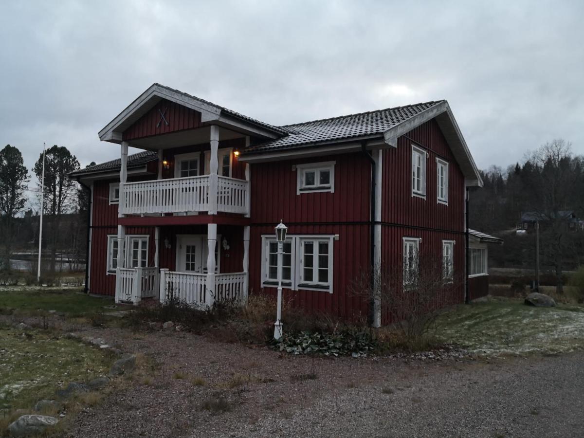 Romme Stugby Hotel Borlänge Exterior foto