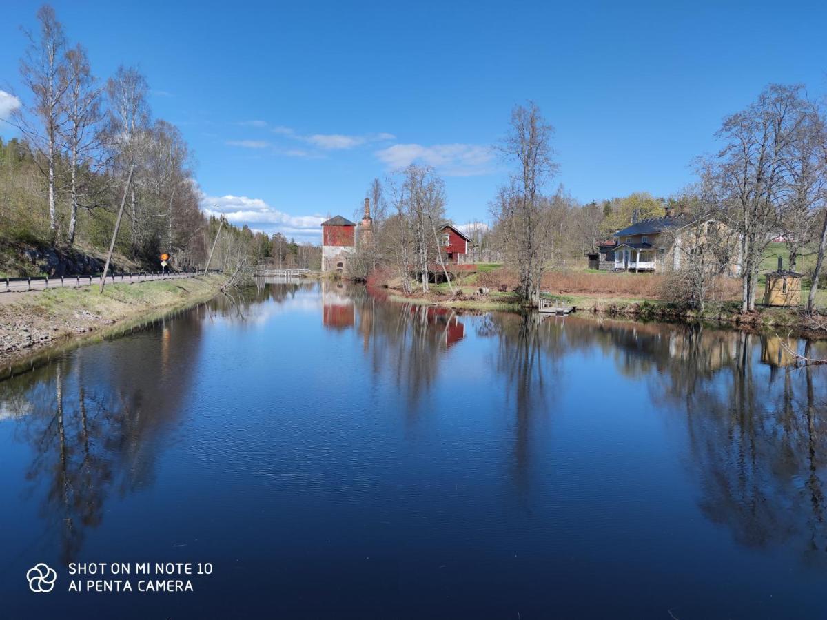 Romme Stugby Hotel Borlänge Exterior foto